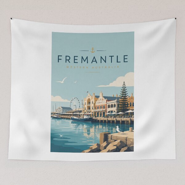 Item preview, Fremantle Western Australia — Historic Harbour Waterfront designed and sold by Aryabek.