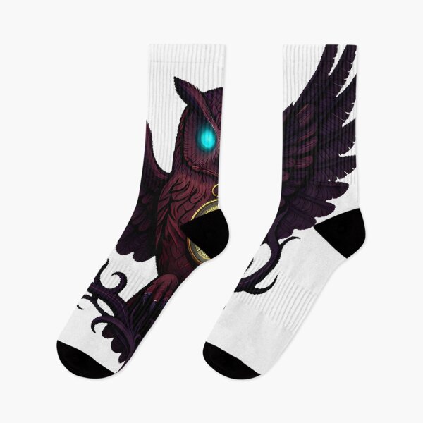 Item preview, Gothic Pels Owl Abyssal Compass designed and sold by IllumeInk.