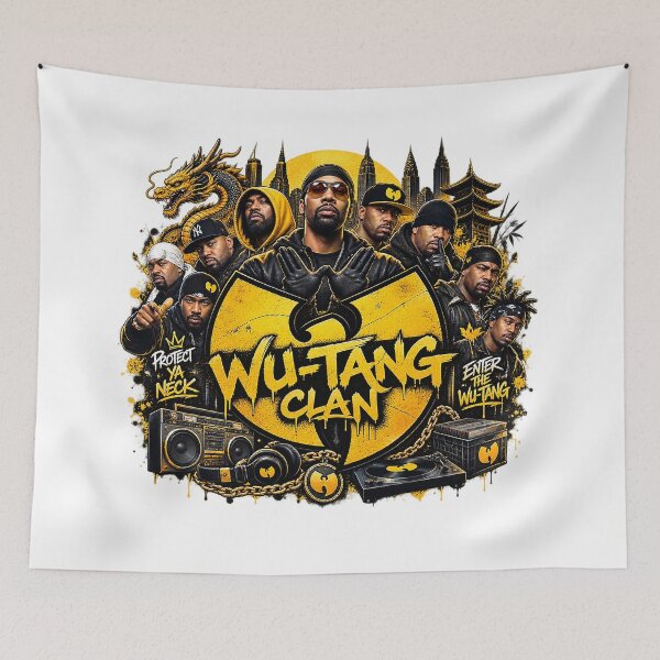 Aperçu de l'œuvre WU-TANG PROTEGE YA COU ENTRE DANS LE créée et vendue par andreafriedman.