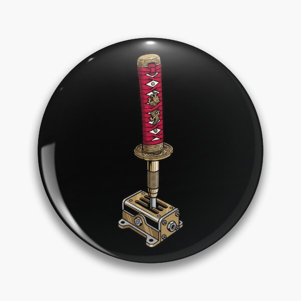 Item preview, JDM Samurai Sword Katana Shift Knob Gated Manual Shifter Drift Aesthetic designed and sold by mood-draftsman.