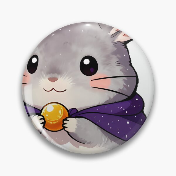 Item preview, Cute Fluffy Chinchilla Starry Cape Trick-or-Treat Icon designed and sold by pumsquare.