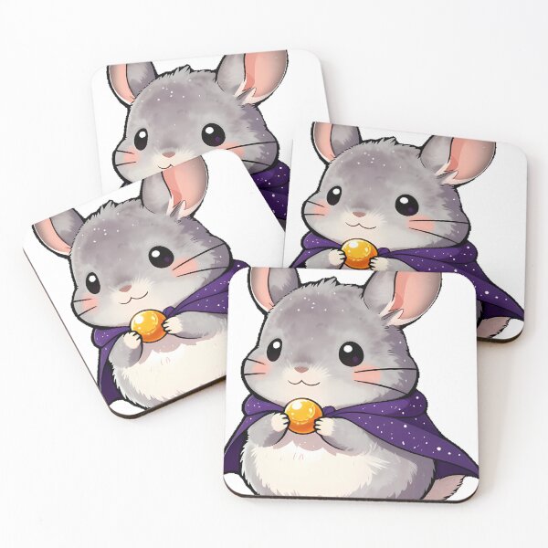 Item preview, Cute Fluffy Chinchilla Starry Cape Trick-or-Treat Icon designed and sold by pumsquare.