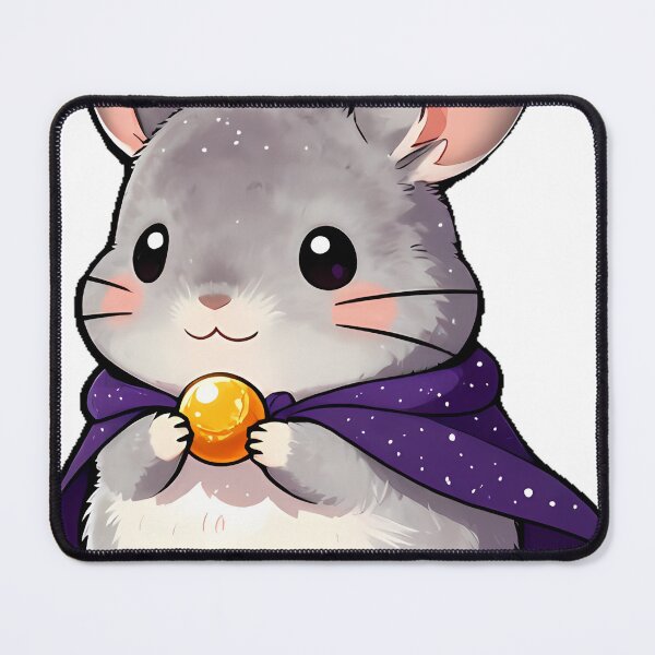 Item preview, Cute Fluffy Chinchilla Starry Cape Trick-or-Treat Icon designed and sold by pumsquare.