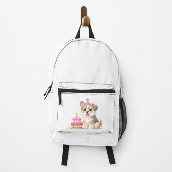 Item preview, Cute Birthday German Shepherd Puppy Art designed and sold by Kedspicedesign.