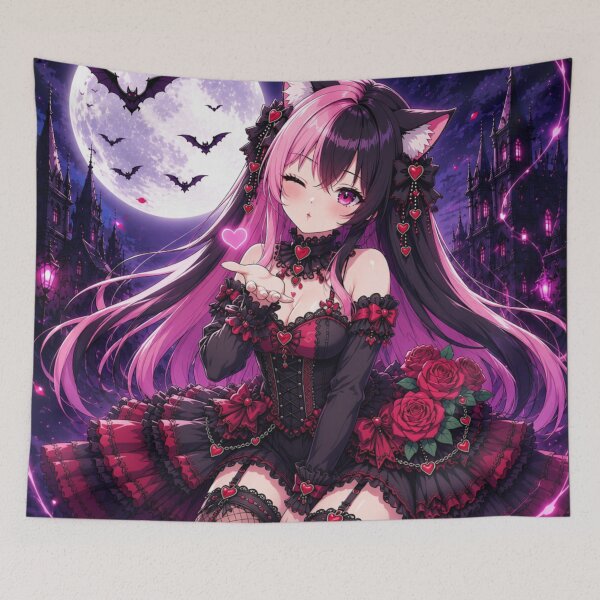 Item preview, Nyviera – Midnight Kiss designed and sold by Revyra Design .