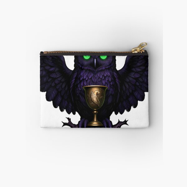 Item preview, Gothic Whiskered Owl Witch Chalice designed and sold by IllumeInk.