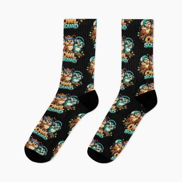 Item preview, Owl Squad – Cool Owl Team Design designed and sold by ArtisticHeart21.