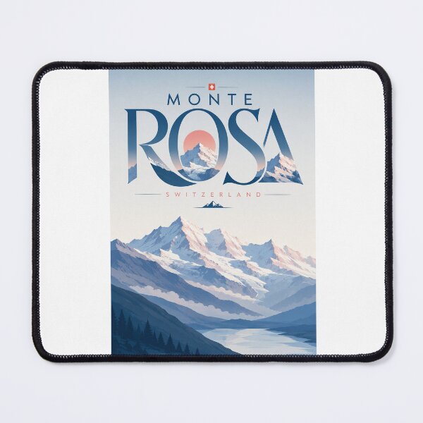 Item preview, Monte Rosa Switzerland — Alpine Peaks and Mountain Valley designed and sold by Aryabek.