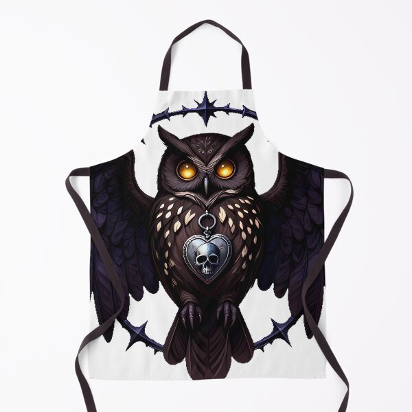 Item preview, Gothic Boobook Owl Night Whisperer designed and sold by IllumeInk.