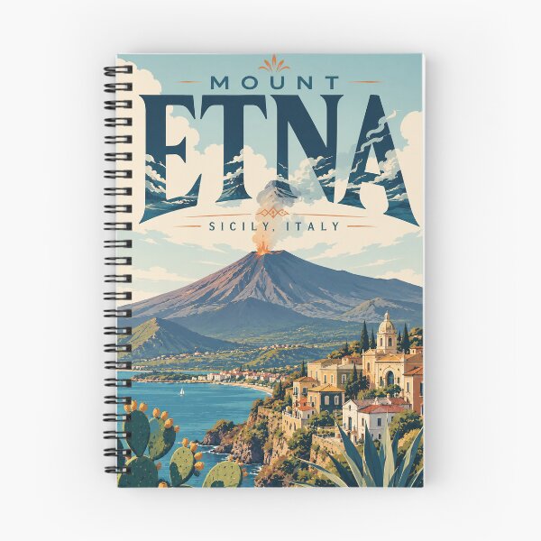 Item preview, Mount Etna Sicily — Volcanic Coast of Eastern Italy designed and sold by Aryabek.