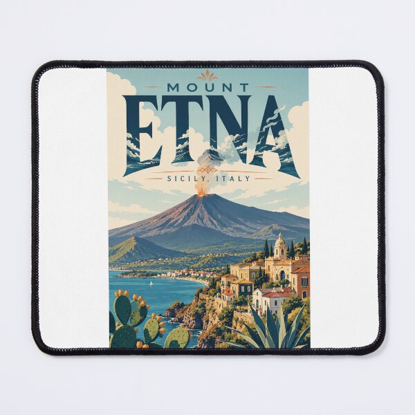 Item preview, Mount Etna Sicily — Volcanic Coast of Eastern Italy designed and sold by Aryabek.