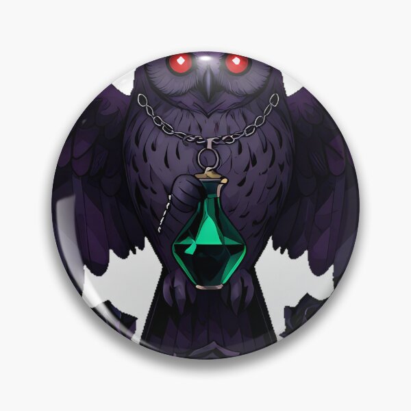 Item preview, Gothic Jungle Owlet Emerald Phial designed and sold by IllumeInk.