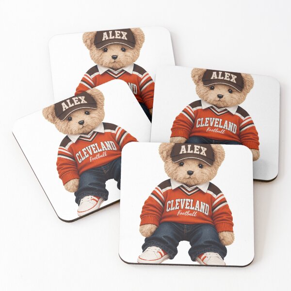 Item preview, Cute Little Bear Football Fan Baby Bodysuit designed and sold by JudyJenni82877.
