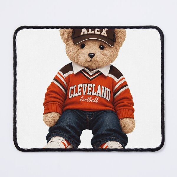 Item preview, Cute Little Bear Football Fan Baby Bodysuit designed and sold by JudyJenni82877.
