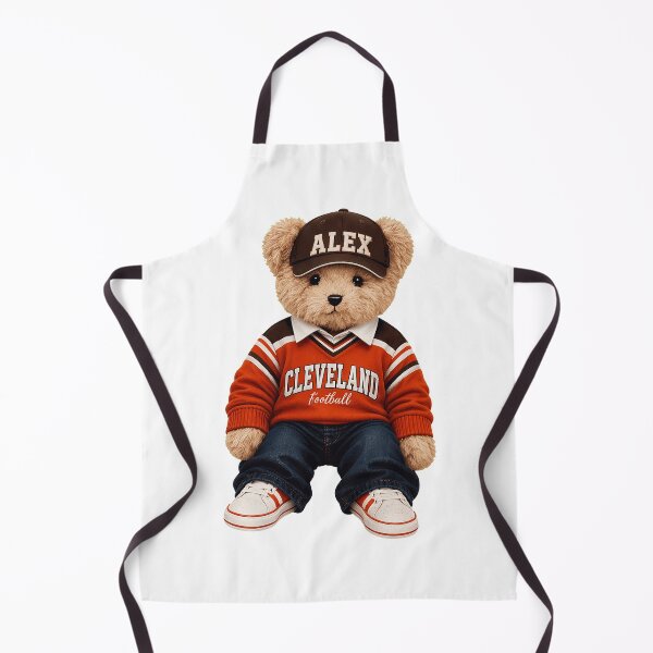 Item preview, Cute Little Bear Football Fan Baby Bodysuit designed and sold by JudyJenni82877.