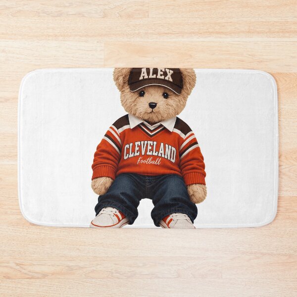 Item preview, Cute Little Bear Football Fan Baby Bodysuit designed and sold by JudyJenni82877.