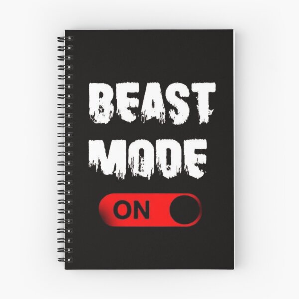 Item preview, Beast Mode On Bold Motivational Gym Fitness Streetwear Design designed and sold by RajDeals.