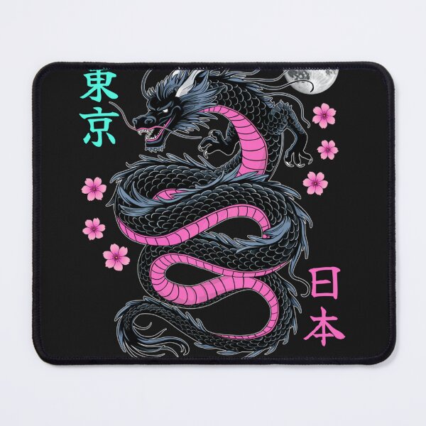 Item preview, Japanese Dragon Tokyo Japan 80's Asian Mythical Anime Tattoo designed and sold by AshtynMargo.