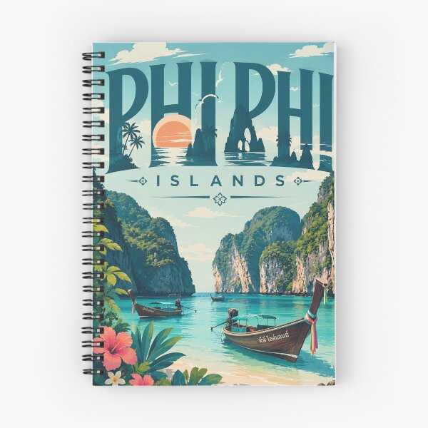 Item preview, Phi Phi Islands Thailand — Andaman Sea Limestone Cliffs designed and sold by Aryabek.