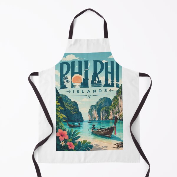 Item preview, Phi Phi Islands Thailand — Andaman Sea Limestone Cliffs designed and sold by Aryabek.