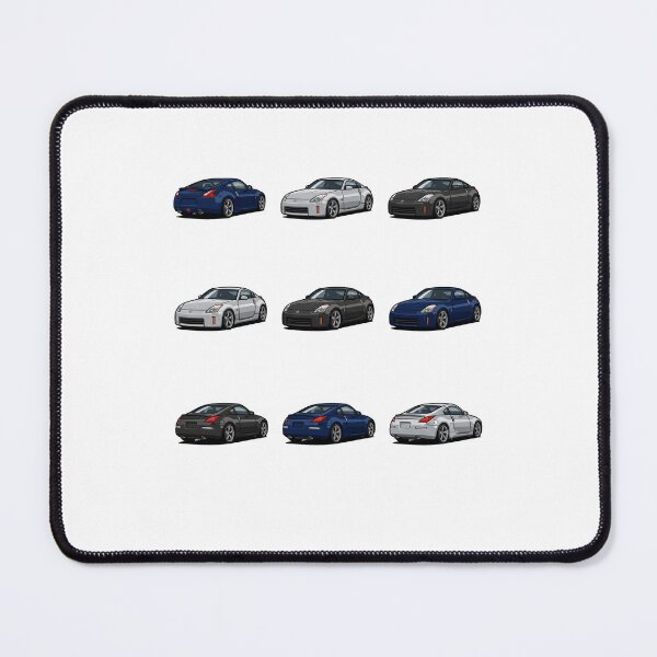 Item preview, JDM 350Z Sports Car Coupe 3x3 Drift Track Vehicle Sticker Pack designed and sold by mood-draftsman.
