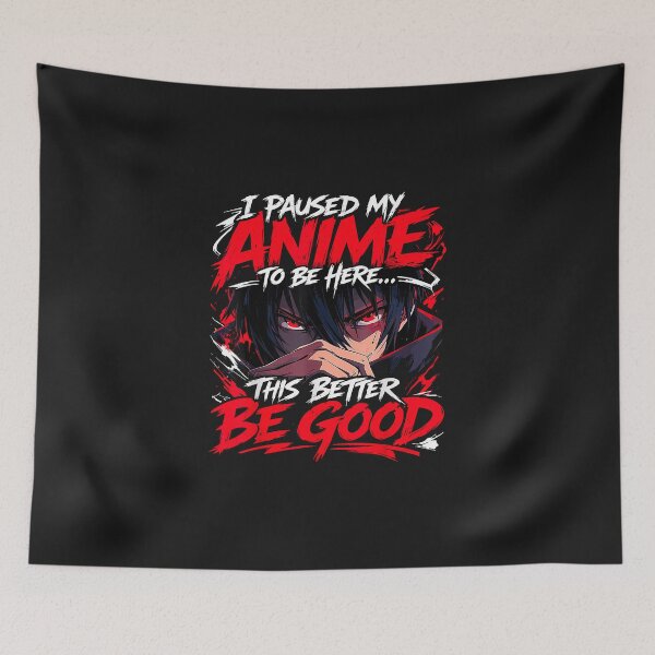 Item preview, I Paused My Anime to Be Here This Better Be Good Boy Manga designed and sold by AshtynMargo.