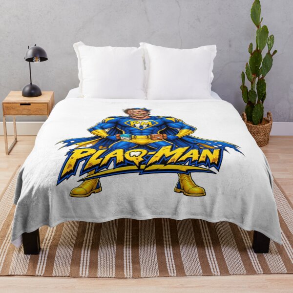 Item preview, Plaq-Man Funny Dental Superhero Plaque Villain Comic designed and sold by Fort Chiswell Trading Company.