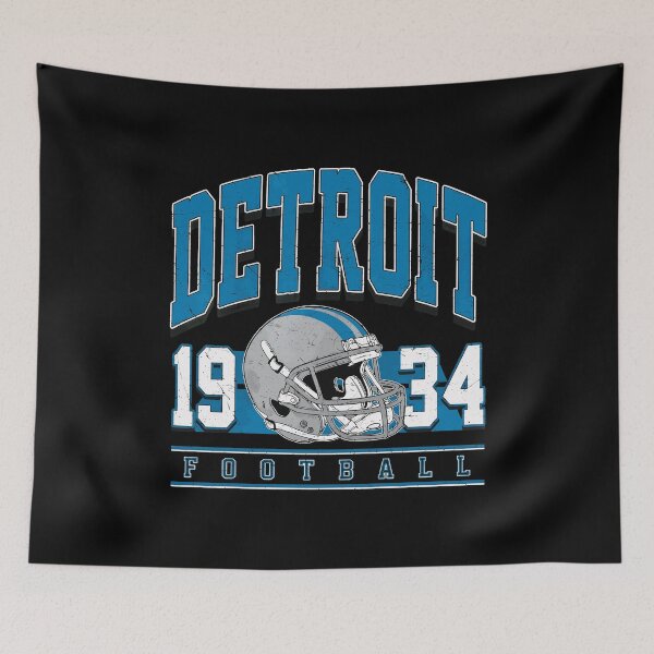 Item preview, Vintage Detroit Football Helmet designed and sold by MrMichae82966.