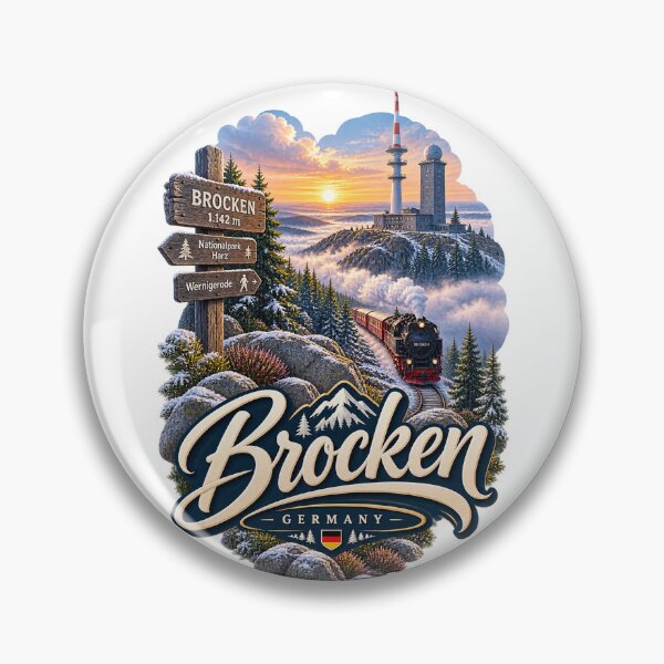 Item preview, Brocken Germany — Harz National Park and Wernigerode Railway designed and sold by Aryabek.