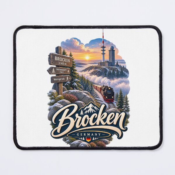 Item preview, Brocken Germany — Harz National Park and Wernigerode Railway designed and sold by Aryabek.