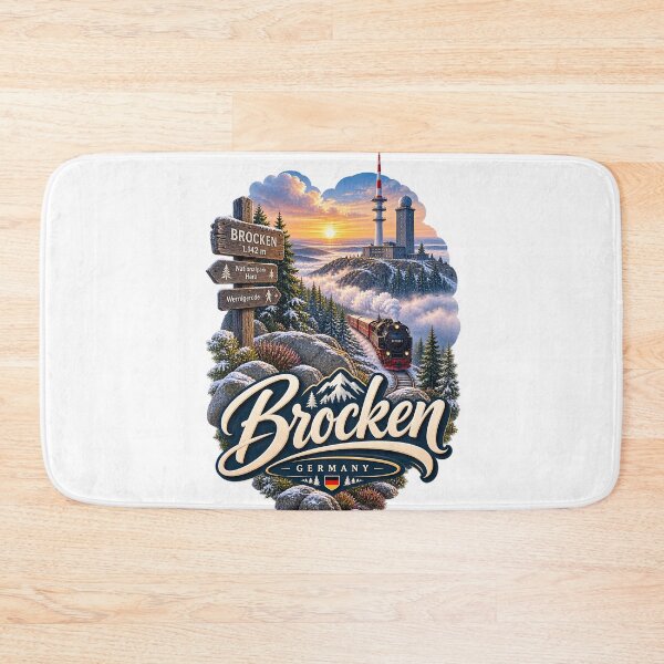 Item preview, Brocken Germany — Harz National Park and Wernigerode Railway designed and sold by Aryabek.
