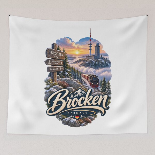 Item preview, Brocken Germany — Harz National Park and Wernigerode Railway designed and sold by Aryabek.