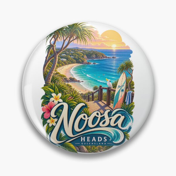 Item preview, Noosa Heads Queensland — Sunshine Coast and Laguna Bay designed and sold by Aryabek.