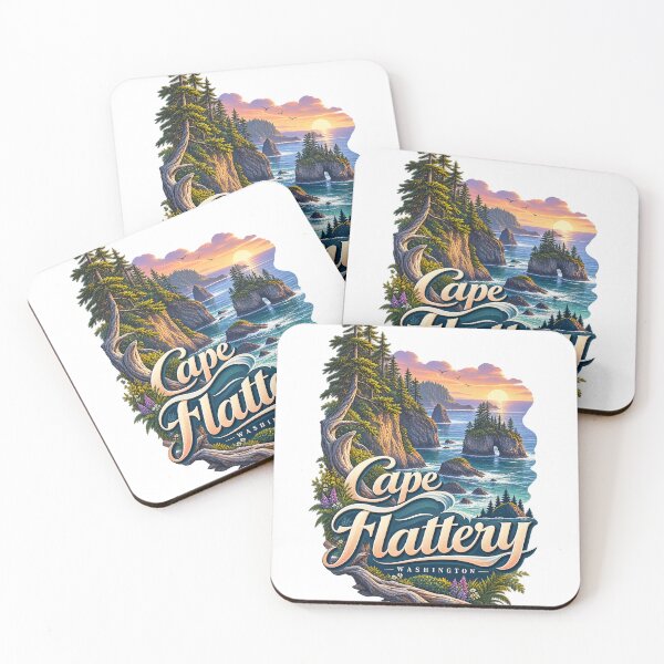 Item preview, Cape Flattery Washington — Olympic Peninsula Pacific Coast designed and sold by Aryabek.