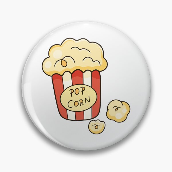 Item preview, Cute Hand Drawn Popcorn Movie Lover designed and sold by Porpor Artwork.