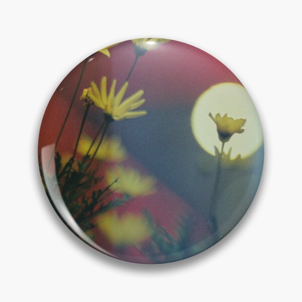 Item preview, Bright Yellow Daisies in Retro Light Leak Atmosphere designed and sold by MerriliGueneve.