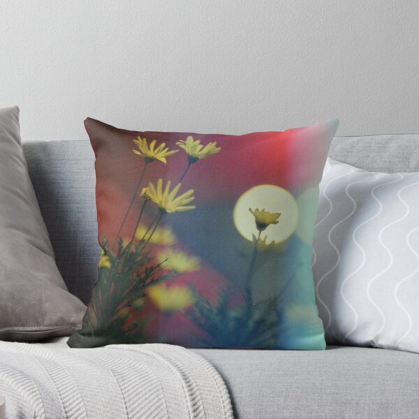 Item preview, Bright Yellow Daisies in Retro Light Leak Atmosphere designed and sold by MerriliGueneve.