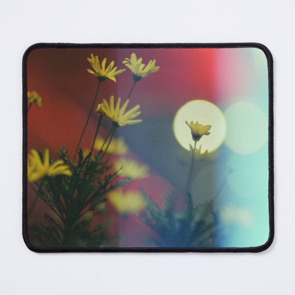 Item preview, Bright Yellow Daisies in Retro Light Leak Atmosphere designed and sold by MerriliGueneve.