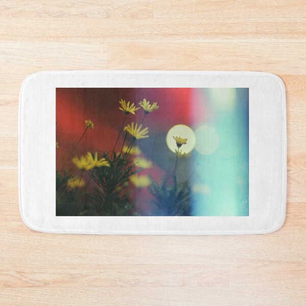 Item preview, Bright Yellow Daisies in Retro Light Leak Atmosphere designed and sold by MerriliGueneve.