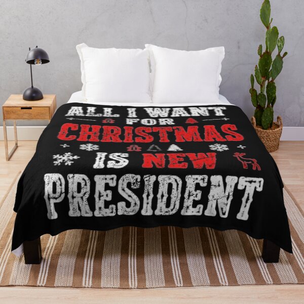Item preview, All I Want For Christmas Is New President Funny Political Holiday designed and sold by QLShop.