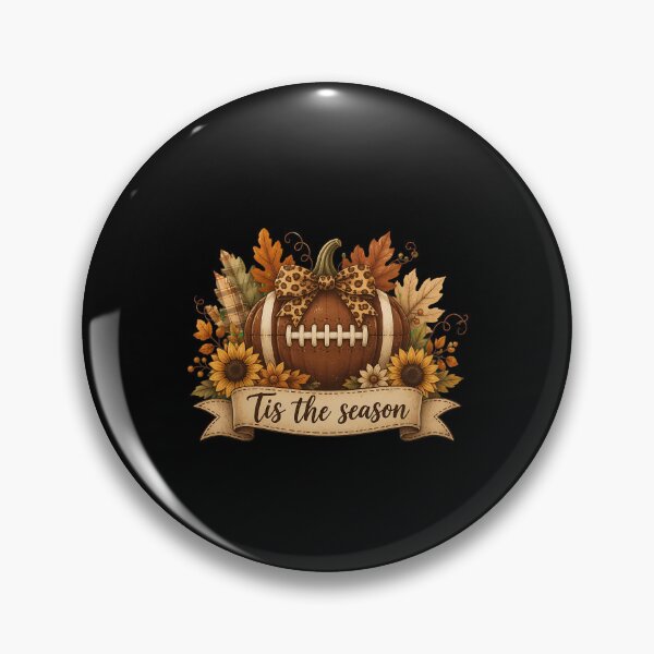 Item preview, Fall Football Pumpkin Tis The Season Autumn Leaf designed and sold by leocreatives.