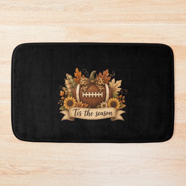 Item preview, Fall Football Pumpkin Tis The Season Autumn Leaf designed and sold by leocreatives.