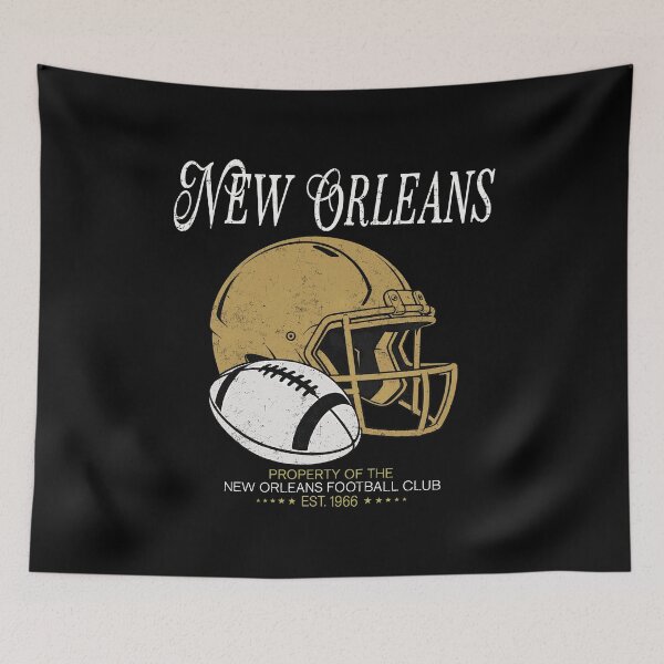 Item preview, Vintage New Orleans Football designed and sold by EricWeeks26792.