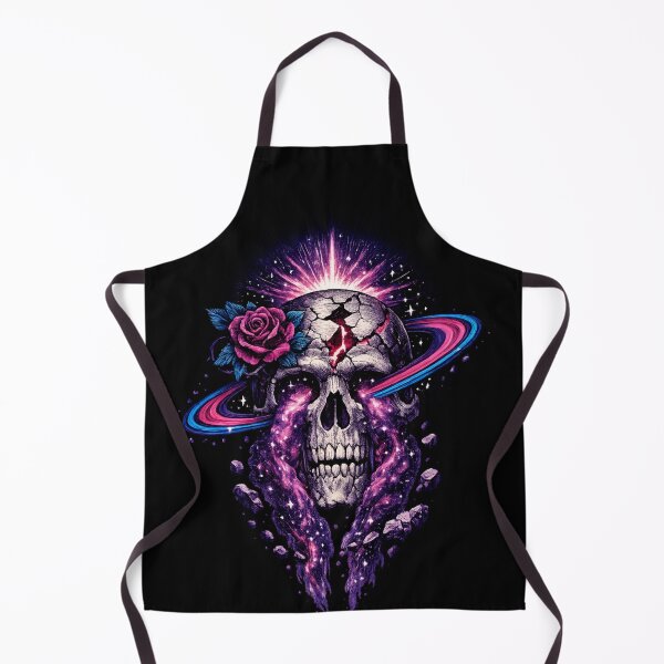 Item preview, Cosmic Skull Rose Gothic space designed and sold by SidTastic .