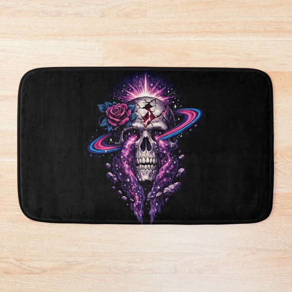 Item preview, Cosmic Skull Rose Gothic space designed and sold by SidTastic .