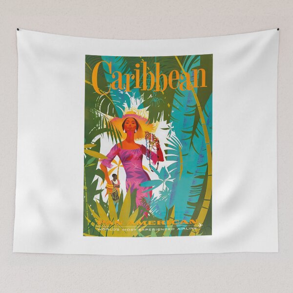 Item preview, Caribbean - Pan American Airlines Travel Advertisement designed and sold by easterrandi8794.