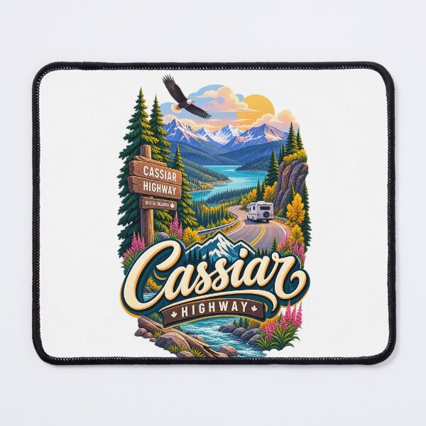 Item preview, Cassiar Highway British Columbia Mountain Road Through Canadian Wilderness designed and sold by Places On Earth.