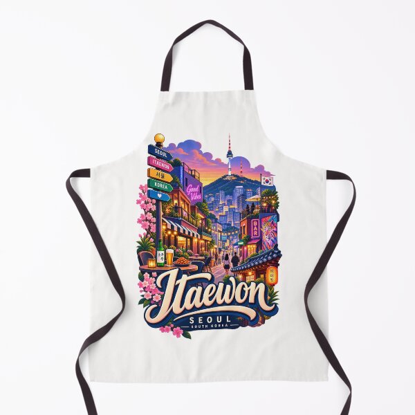 Item preview, Itaewon Seoul Nightlife Beneath Namsan Seoul Tower South Korea designed and sold by Places On Earth.