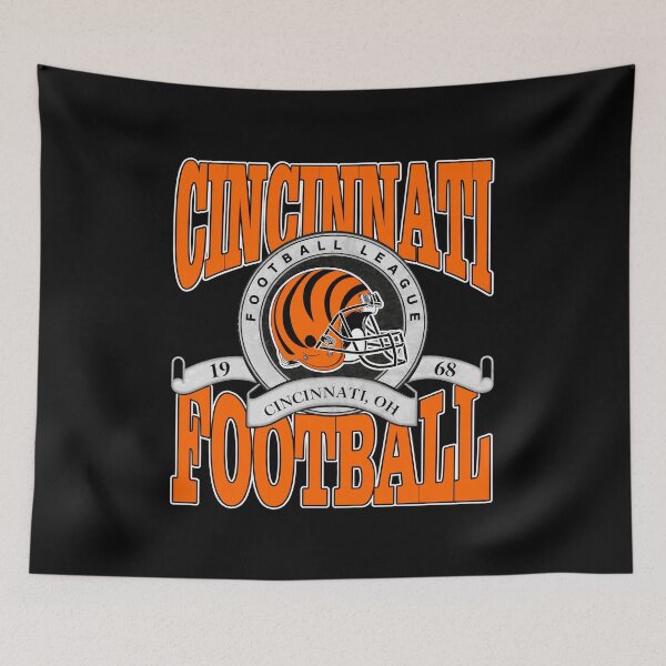 Item preview, Cincinnati Retro Football Graphic designed and sold by AmyMorris32965.