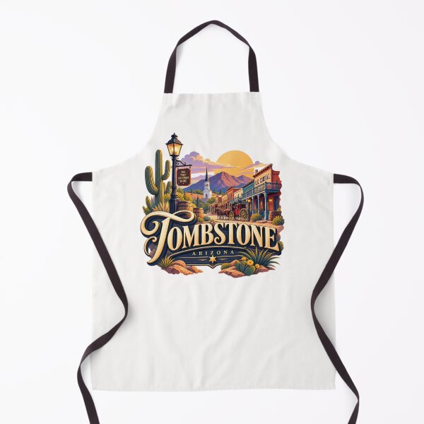 Item preview, Tombstone Arizona Historic Old West Street and Desert Mountains designed and sold by Places On Earth.